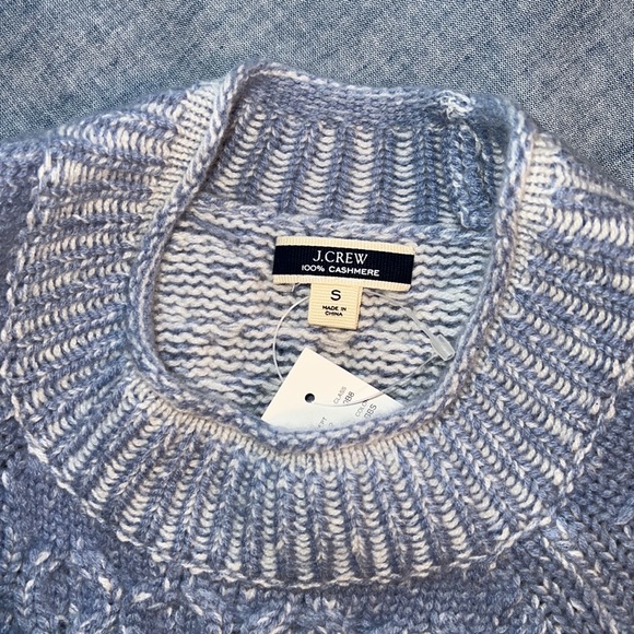J.Crew NWT Honeycomb Roll Neck Sweater, Size S - Picture 5 of 5